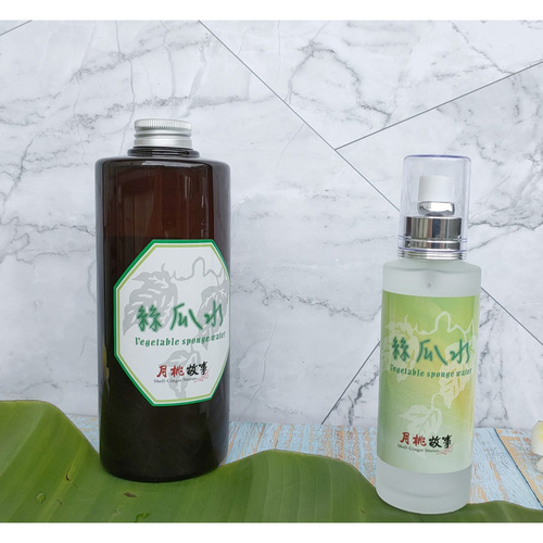 月桃故事 天然絲瓜水(1組)(120ml+500ml)  |產品介紹|月桃專區|個人清潔.保養|臉部保養